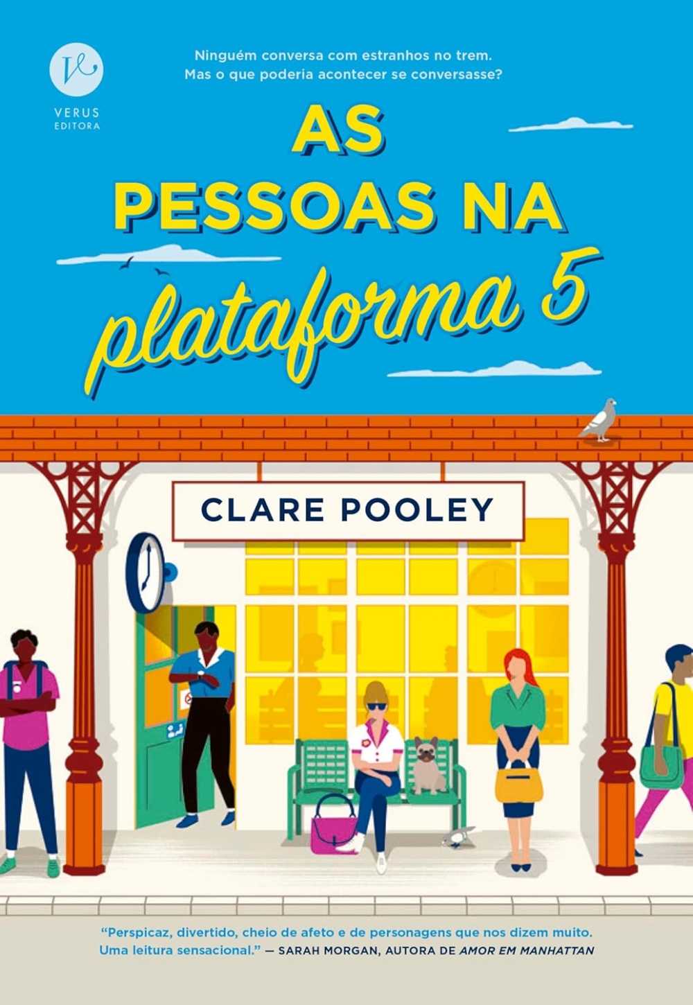As pessoas na plataforma 5