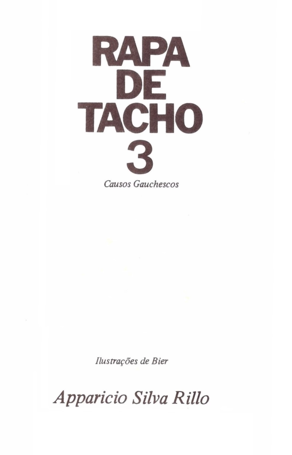 Rapa do tacho