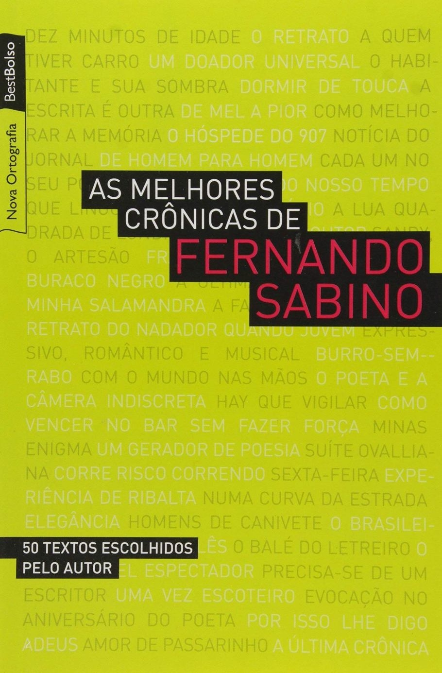 As melhores crônicas de Fernando Sabino