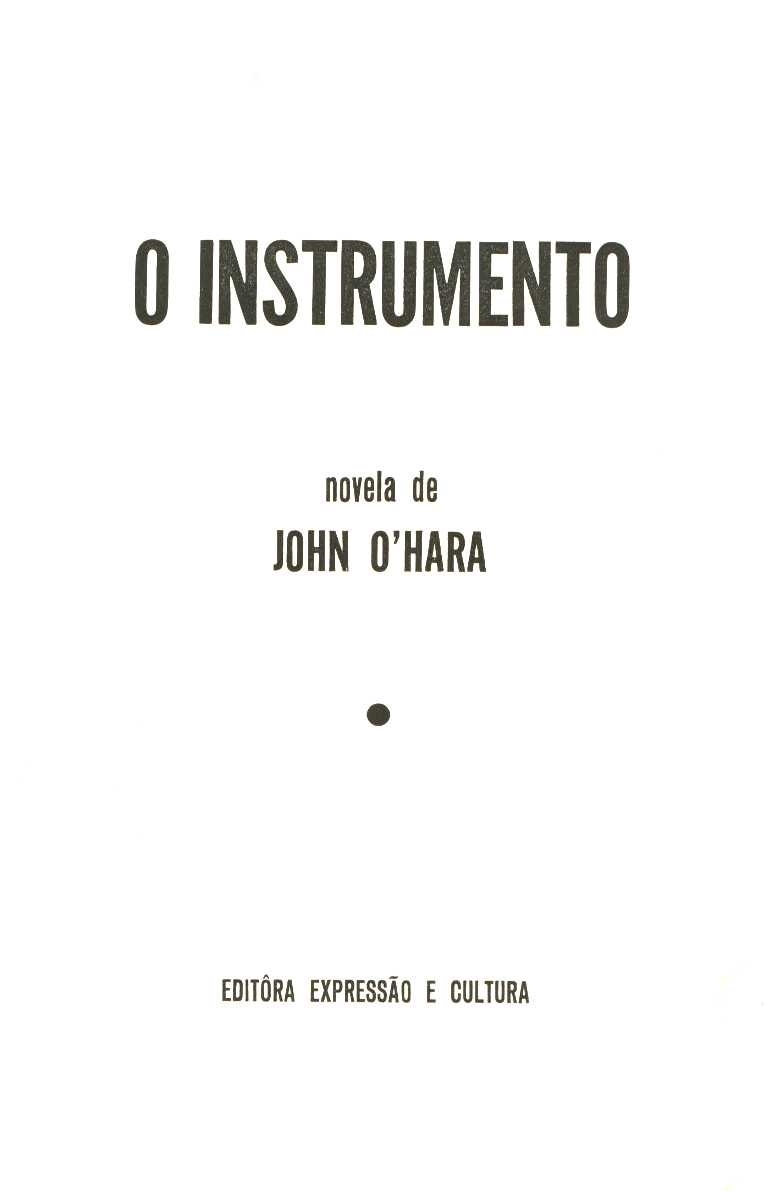 O instrumento
