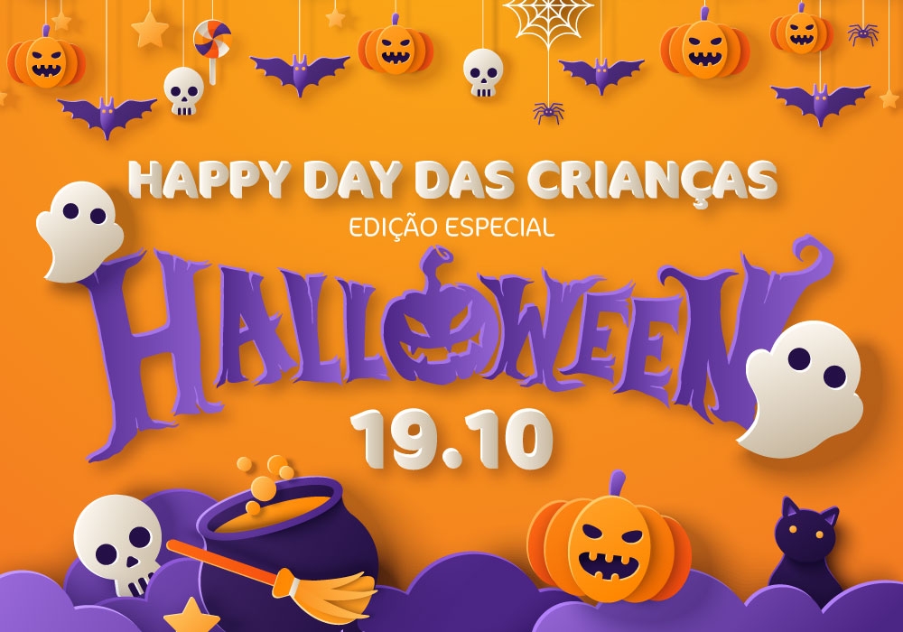 Happy Day das Crianças - Edição de Halloween