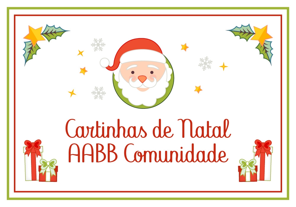 Cartinhas de Natal AABB Comunidade