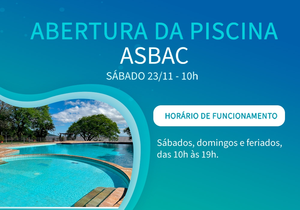 Abertura da Temporada de Piscinas na ASBAC