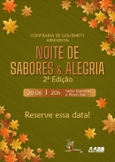 Noite de Sabores & Alegria - 2ª Edição